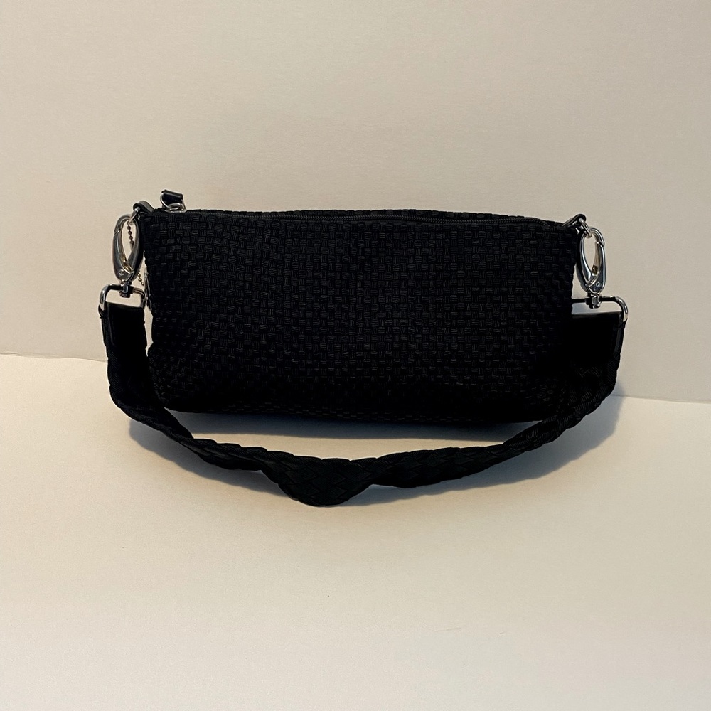 The SAK Black Crocheted Purse